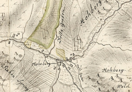 Karte Hohberg